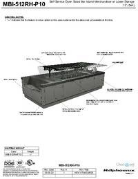 MBI-R All-Metal Island Food Bar Merchandiser – Hillphoenix